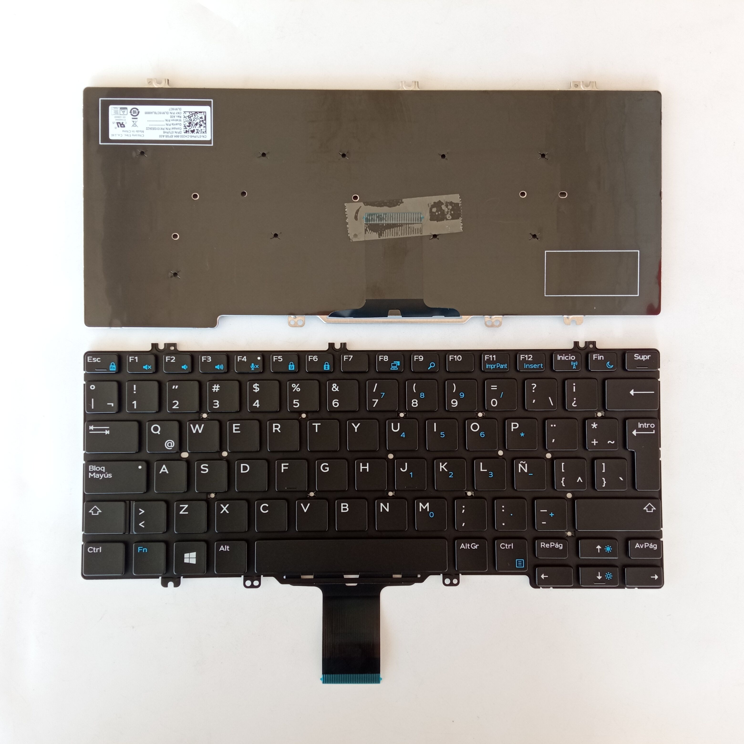Picture of New Replacement Laptop Keyboard For DELL E7380/E7280/E5280 BLACK LA Layout